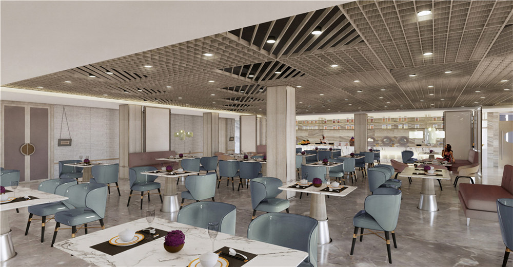 RICH HOTEL精品酒店餐廳裝修設計效果圖